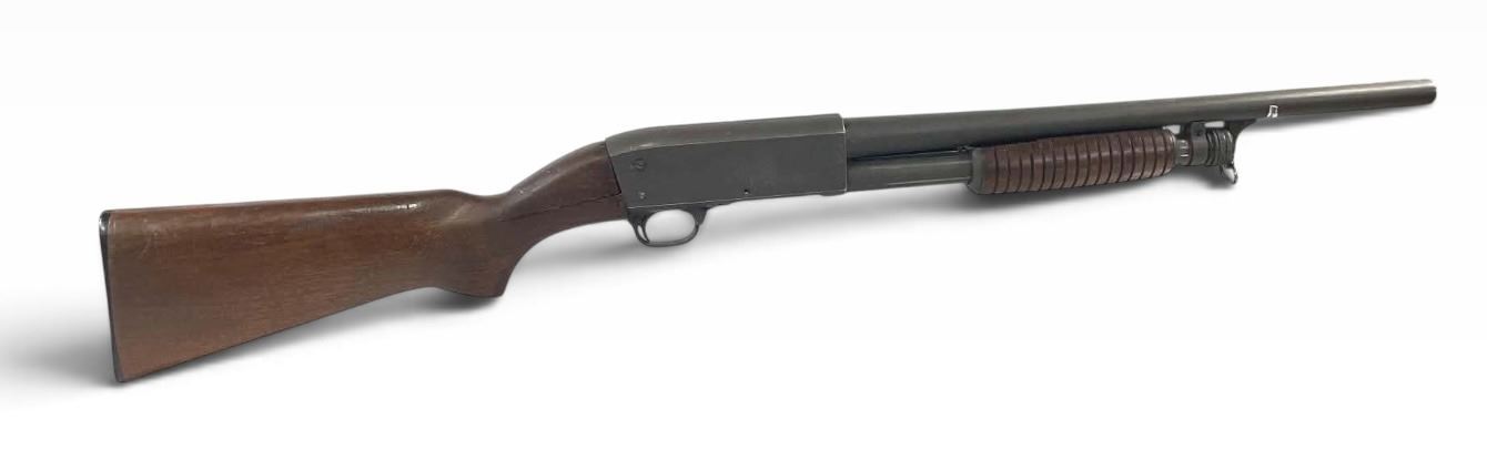 Steven Seagal's hero Ithaca M37 shotgun from Out for Justice, Hanlin lot 254
