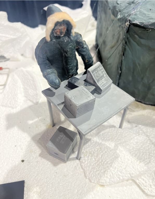 Firefox diorama, alternate view