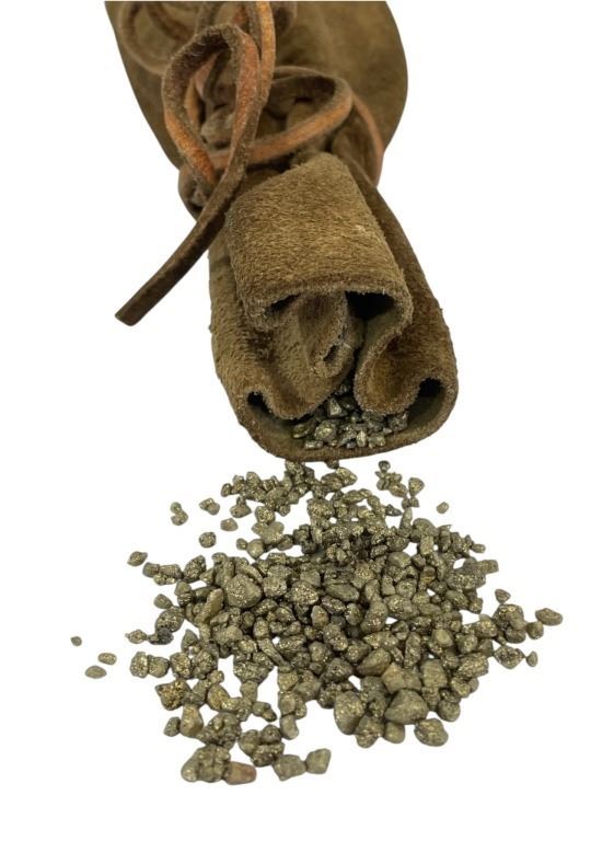 Paint Your Wagon (1969) Clint Eastwood Pardner prop gold pouch, Hanlin lot 255